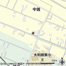 埼玉県加須市中渡100周辺の地図