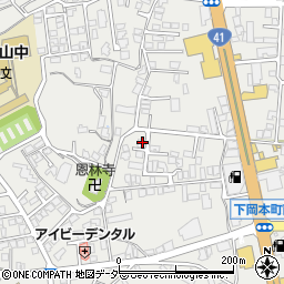 岐阜県高山市下岡本町2896周辺の地図