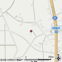 茨城県鉾田市大竹635周辺の地図