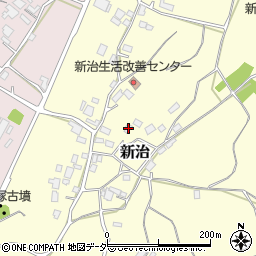 茨城県かすみがうら市新治665周辺の地図