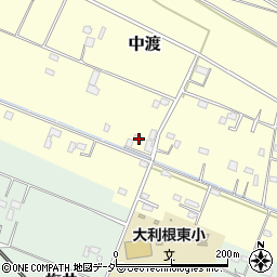 埼玉県加須市中渡190周辺の地図