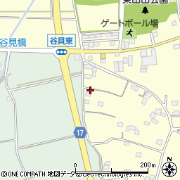 茨城県古河市東山田2076周辺の地図