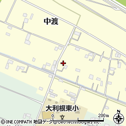 埼玉県加須市中渡108周辺の地図