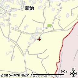 茨城県かすみがうら市新治1081周辺の地図