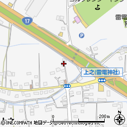埼玉県熊谷市上之458周辺の地図