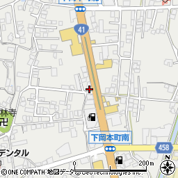岐阜県高山市下岡本町2962周辺の地図