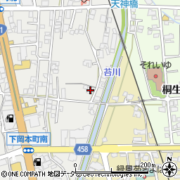 岐阜県高山市下岡本町1068周辺の地図