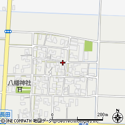 福井県坂井市坂井町東長田周辺の地図