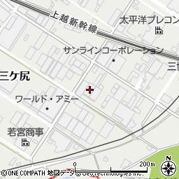 埼玉県熊谷市三ケ尻3351周辺の地図