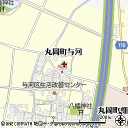 福井県坂井市丸岡町与河85周辺の地図