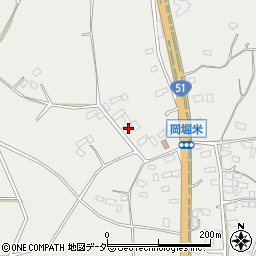 茨城県鉾田市大竹763周辺の地図
