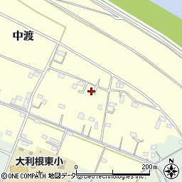 埼玉県加須市中渡36周辺の地図
