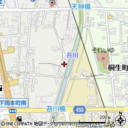 岐阜県高山市下岡本町1085周辺の地図