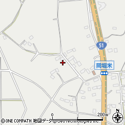 茨城県鉾田市大竹630周辺の地図