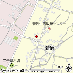 茨城県かすみがうら市新治626周辺の地図