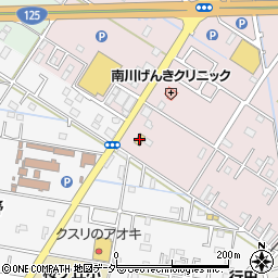 セブンイレブン行田小見店周辺の地図