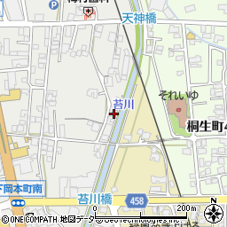岐阜県高山市下岡本町1088周辺の地図