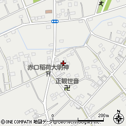 埼玉県深谷市境577周辺の地図