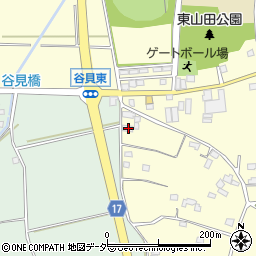 茨城県古河市東山田2074周辺の地図