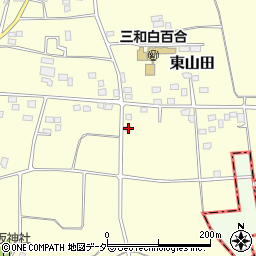 茨城県古河市東山田2228周辺の地図