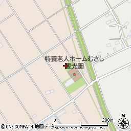 埼玉県深谷市大谷245周辺の地図