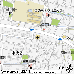 ドラッグセイムス熊谷中央店周辺の地図