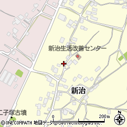 茨城県かすみがうら市新治627周辺の地図