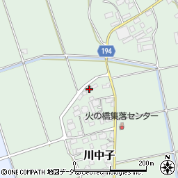 茨城県小美玉市川中子348周辺の地図