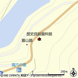 松本市　安曇資料館周辺の地図