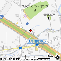 埼玉県熊谷市上之455周辺の地図