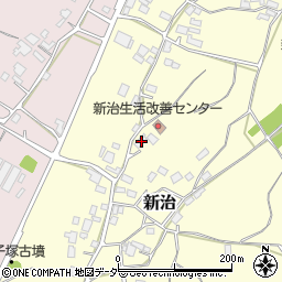 茨城県かすみがうら市新治628周辺の地図