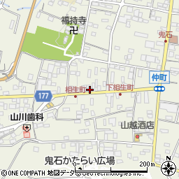 群馬県藤岡市鬼石518-4周辺の地図