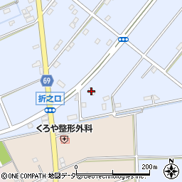 埼玉県深谷市折之口583周辺の地図