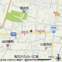 群馬県藤岡市鬼石518-16周辺の地図