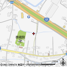 埼玉県熊谷市上之525周辺の地図