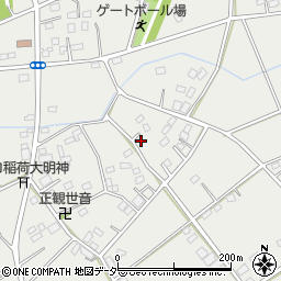 埼玉県深谷市境611周辺の地図