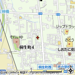デイリーヤマザキ高山桐生店周辺の地図