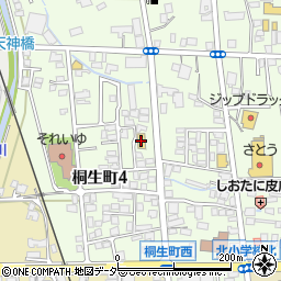 デイリーヤマザキ高山桐生店周辺の地図