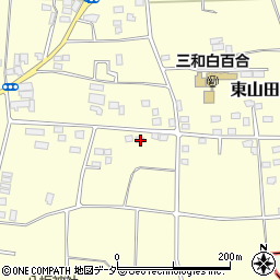 茨城県古河市東山田2223周辺の地図