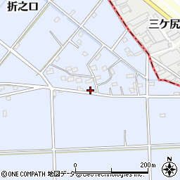 埼玉県深谷市折之口718周辺の地図