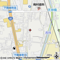 岐阜県高山市下岡本町1120周辺の地図