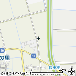 北陸電力西長田変電所周辺の地図