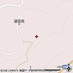 石川県白山市白峰（ワ）周辺の地図