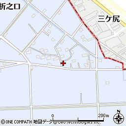 埼玉県深谷市折之口729周辺の地図
