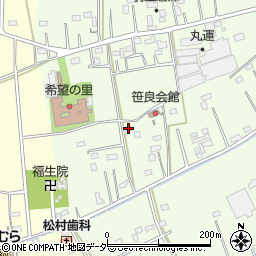 埼玉県羽生市下手子林2384周辺の地図