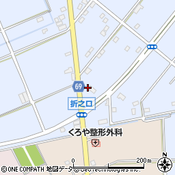 埼玉県深谷市折之口519周辺の地図
