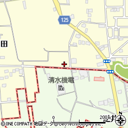 茨城県古河市東山田3460周辺の地図