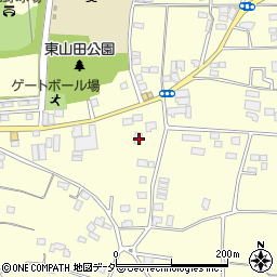 茨城県古河市東山田2057周辺の地図