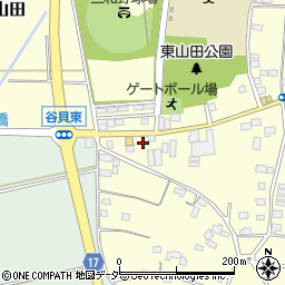 茨城県古河市東山田2053周辺の地図
