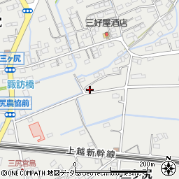 埼玉県熊谷市三ケ尻43周辺の地図